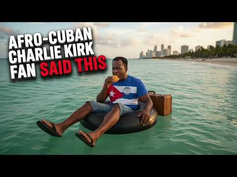 Afro-Cuban Charlie Kirk Fan Said THIS About Black Americans