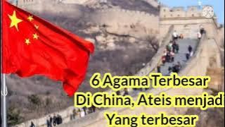 Selain Ateis inilah agama yang paling banyak di Anut di China,