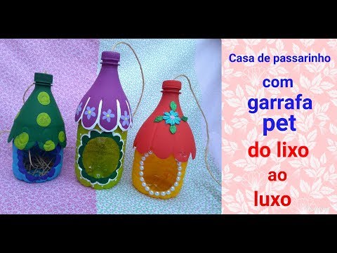 Vídeo: Como Fazer Uma Casa De Passarinho Com Uma Garrafa De Plástico