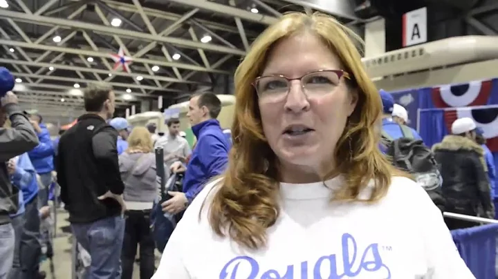 Brenda interviewed at KC Royals Fan Fest 1-2014 by...