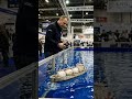 Tiny RC LNG Tanker Looks REAL at Maritime Expo 🚢🤯#RCBoat #MiniatureShip #LNGTanker #RCShips #wwii
