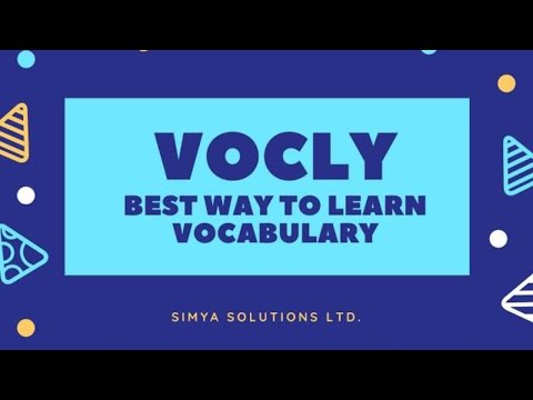Learn vocabulary 7 mins everyday easy with Vocly
