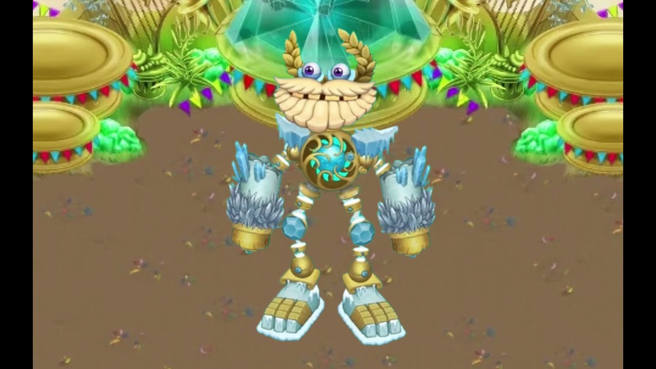 Gold Island Epic Wubbox (Earth Phase) 🪨😎 #mysingingmonster #epicwubb, Wubbox