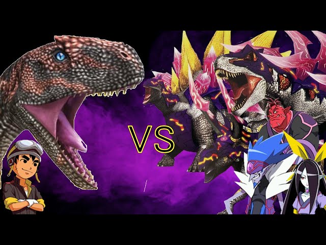 恐竜キング 】ピアトニツキサウルスス 激闘！ザンジャーク