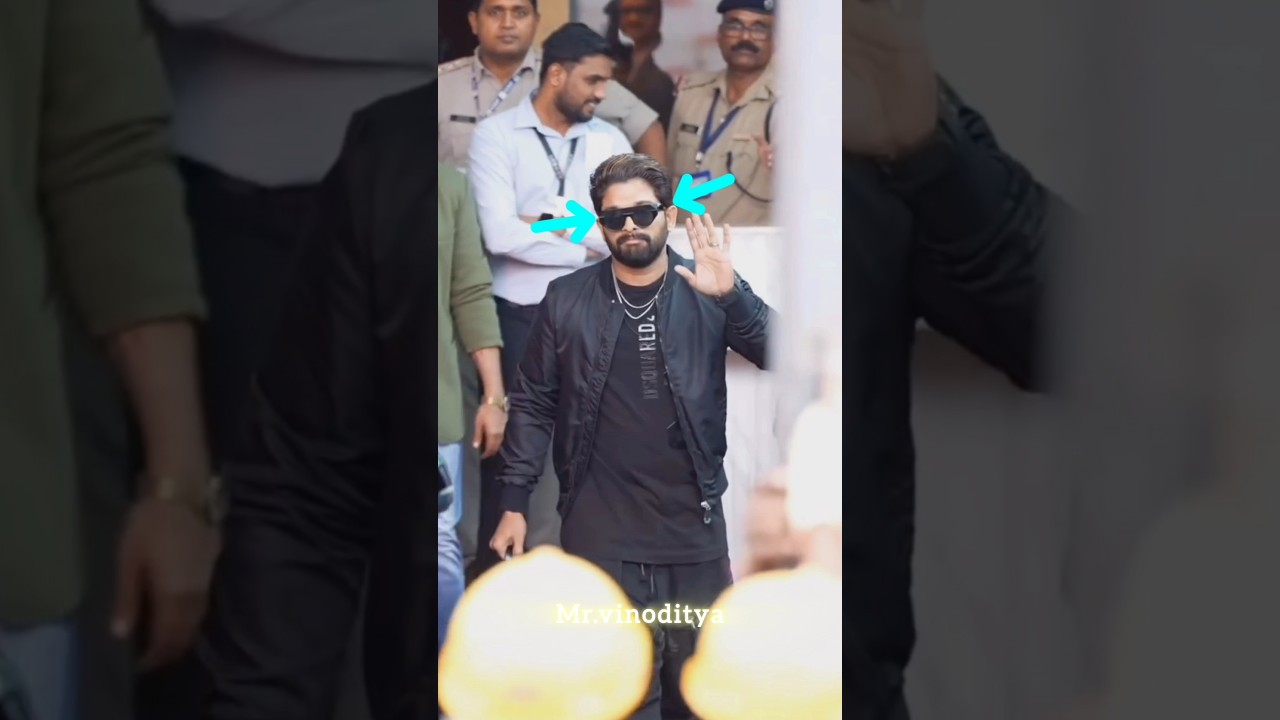 Allu Arjun Sunglass price Revealed, 
