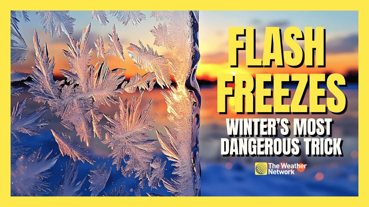 What Causes Roads to Ice Over Almost Instantly? Flash Freeze Explained ...