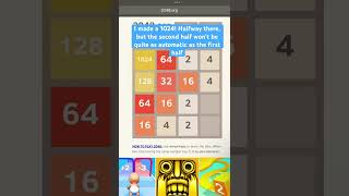 How to play 2048 fast! #2048 #2048gameplay #tutorial