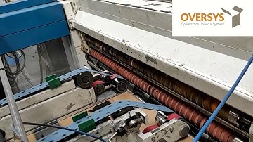 VIDEO OVERSYS U55410920 EMBA 160 FLEXO FOLDER GLUER WITH PREFEEDE WITH RDC & STRAPPER