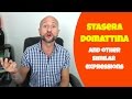 Italian Phrases - Domattina and Stasera in Italian: What Do They Mean?