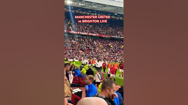 MANCHESTER UNITED vs BRIGHTON LIVE| Manchester Utd 1-3 Brighton IPremier League highlights football