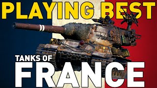 Playing the BEST tanks of France in World of Tanks!