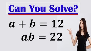 Math Olympiad | A Nice Algebra Problem #maths #matholympiad