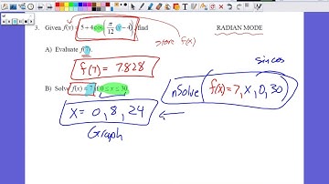 PreCalculus | Unit 8 - Trigonometric Equations & Identities (Test Review Q3)