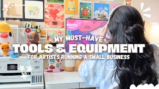 Must-Have Tools and Equipment for Artists Running a Small Business