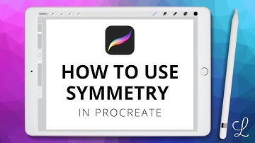 Mirror Lettering in Procreate (Symmetry Tool Tutorial) #procreatetutorials #procreate