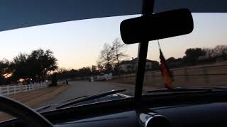 1951 Chevy four door Deluxe, test drive, dual exhaust