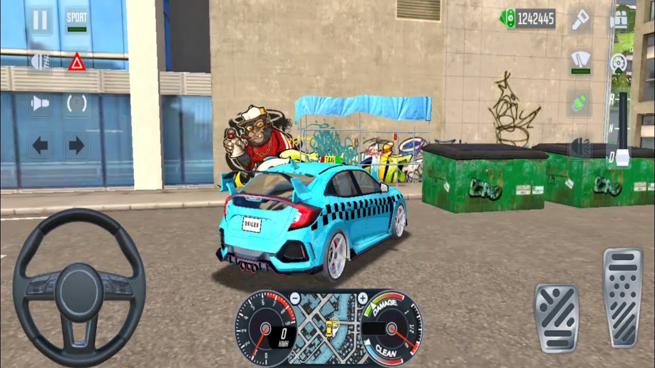 Each Taxi Driver Wait For Passengers - 3D Taxi Car Driving Simulator - Android Gameplay