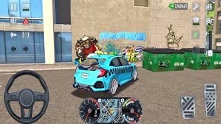 Каждый таксист ждет пассажиров - 3D симулятор вождения такси - геймплей на Android screenshot 5