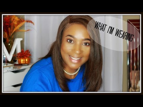 What I'm Wearing For A WomanOver50  #3 | CASUAL BLACK & COBALT BLUE