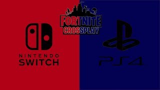 FORTNITE  CROSSPLAY  NINTENDO SWITCH &  PS4 [ TUTORIAL ]  NOT CLICKBAIT 100% REAL