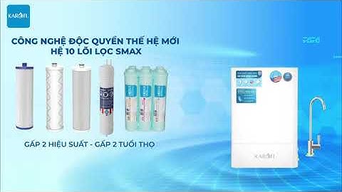 Máy lọc nước Karofi KAQ-U98
