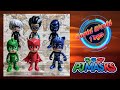 Just play llc  there pj mask talking action figures toy collection in toy showcase