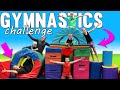 Family Gymnastics Challenge with Shawn Johnson