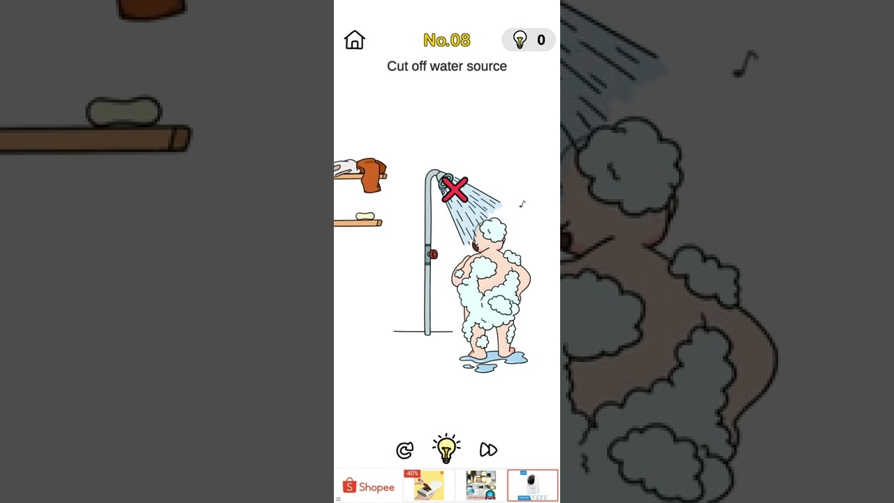 Brain Out Prank plan level 8