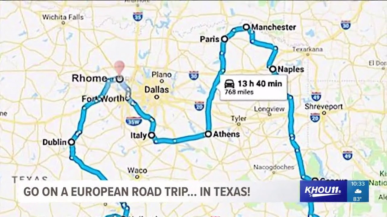 european bike tour texas