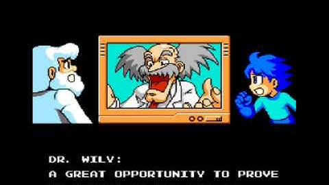 Megaman 8bit Death Match Intro