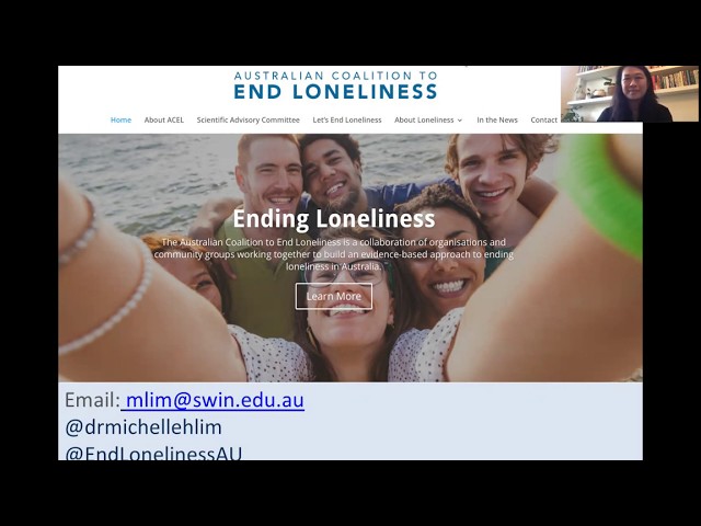 Watch Mapping the Pathways between loneliness and Social Isolation in Mental Health- Michelle Lim on YouTube.