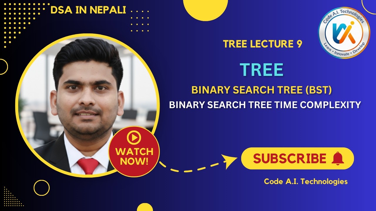 Binary Search Tree Time Complexity in Nepali | Why BST is O(log n ...