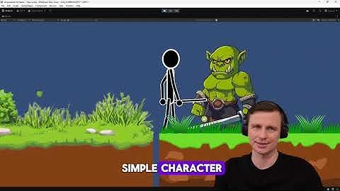Inkscape for Game Dev – Lesson 17.  Very Simple Character