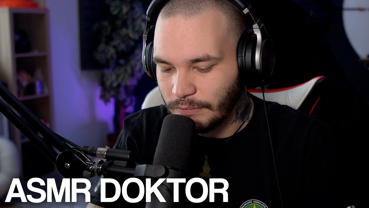 ASMR | Prohlídka u doktora [CZ&SK]