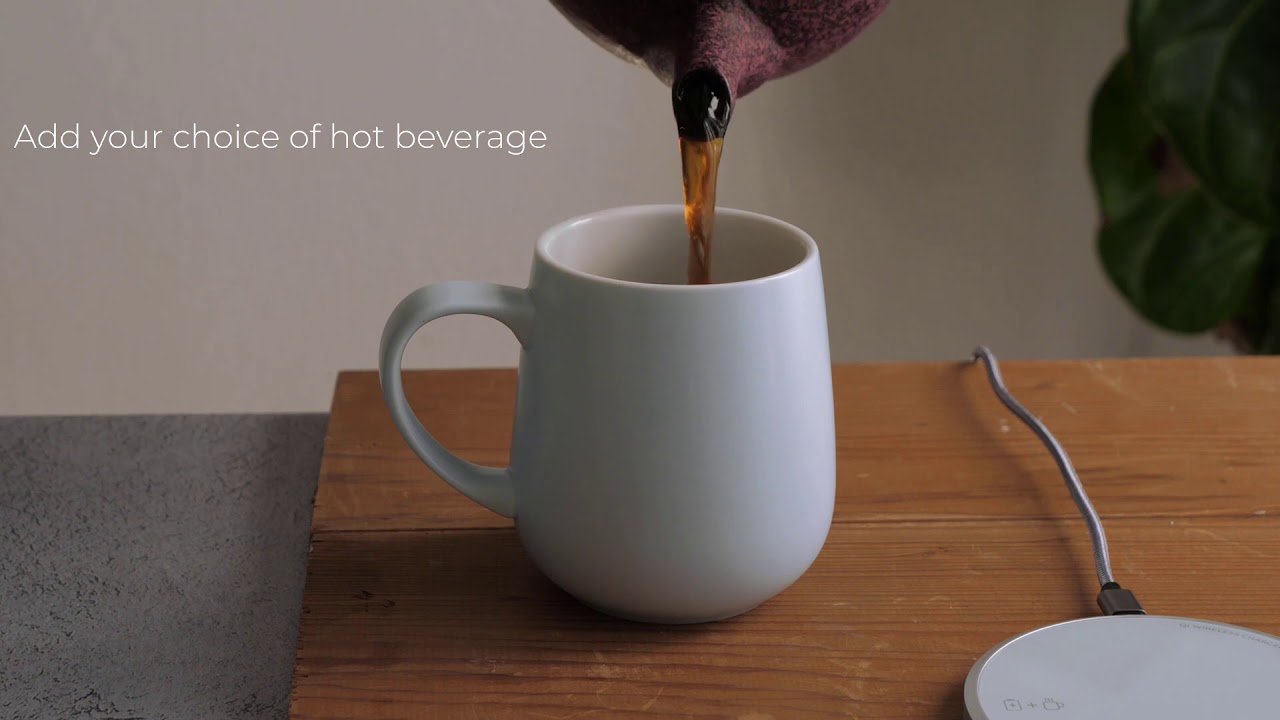 Shop Ohom Inc. Ui Self-Heating Ceramic Mug & Charger Set