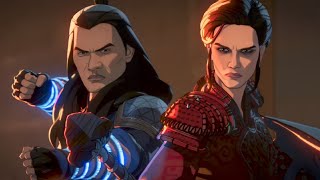 What If...? 2X07 - Hela & Wenwu Shang-Chi Vs Evil Odin - Fight Scene Hd S02 E07