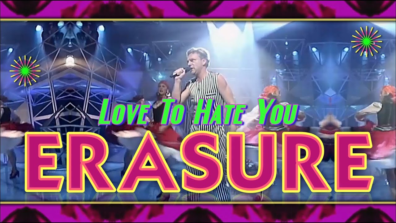 Erasure - Love To Hate You ☢ Superdisco Refix By Vj Partyman ☢ Back To The 90s ☢ Music Video Dj Mix
