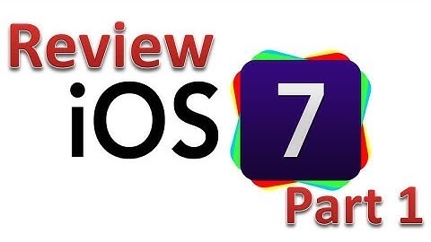 iOS 7 Beta 1 Review Part 1