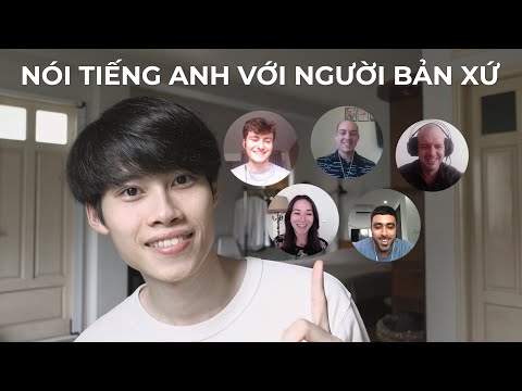 Video Một tháng ở nhà LUYỆN NÓI TIẾNG ANH với NGƯỜI BẢN XỨ... - YouTube