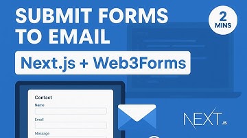 How to Submit Forms to Email with Web3Forms + Next.js in 2 Minutes!