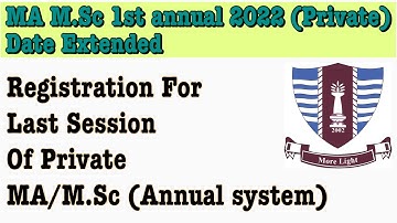 Date Extended for MA/M.Sc Private Admissions | GCUF | New Registrations |