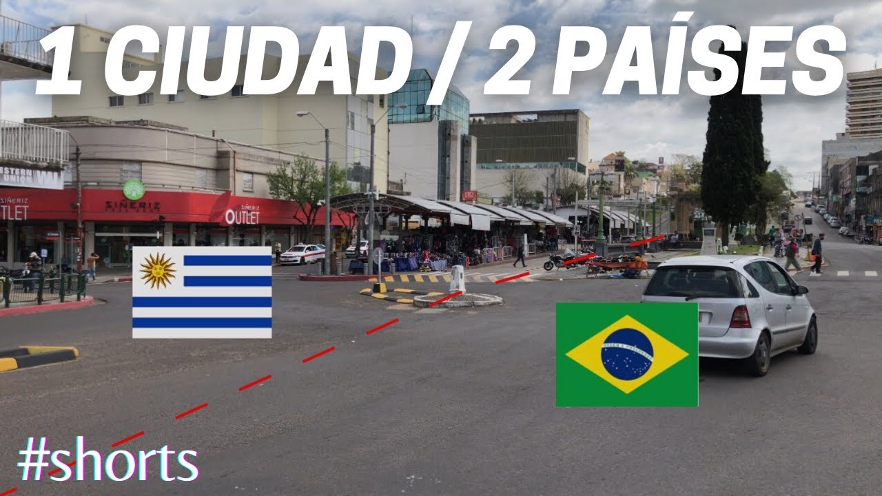Ciudad que pertenece a dos países - Brasil y Uruguay 