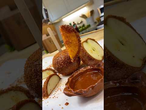Manzana de PULPARINDO! | Spicy Tamarindo Apple 🍎| PRAY for VENEZUELA!🇻🇪❤️‍🔥| FOOD PARADISE! 🥳🎉