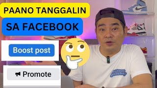 HOW TO DELETE BOOST POST IN FACEBOOK / PAANO TANGGALIN ANG BOOST POST AT PROMOTE SA FACEBOOK