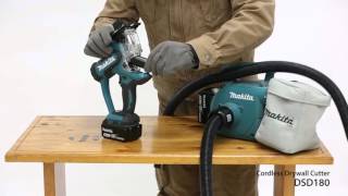 Makita cordless drywall cutter DSD180 