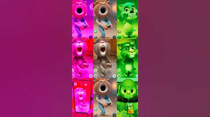 Talking tom cat #shorts 574