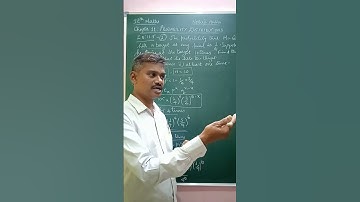 12th maths ex: 11.5- 2nd Suma #probability_distribution