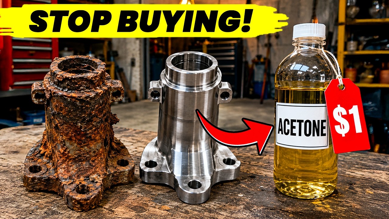 The $1 Acetone Trick That Destroys Rust FOREVER (Forget… — Transcript