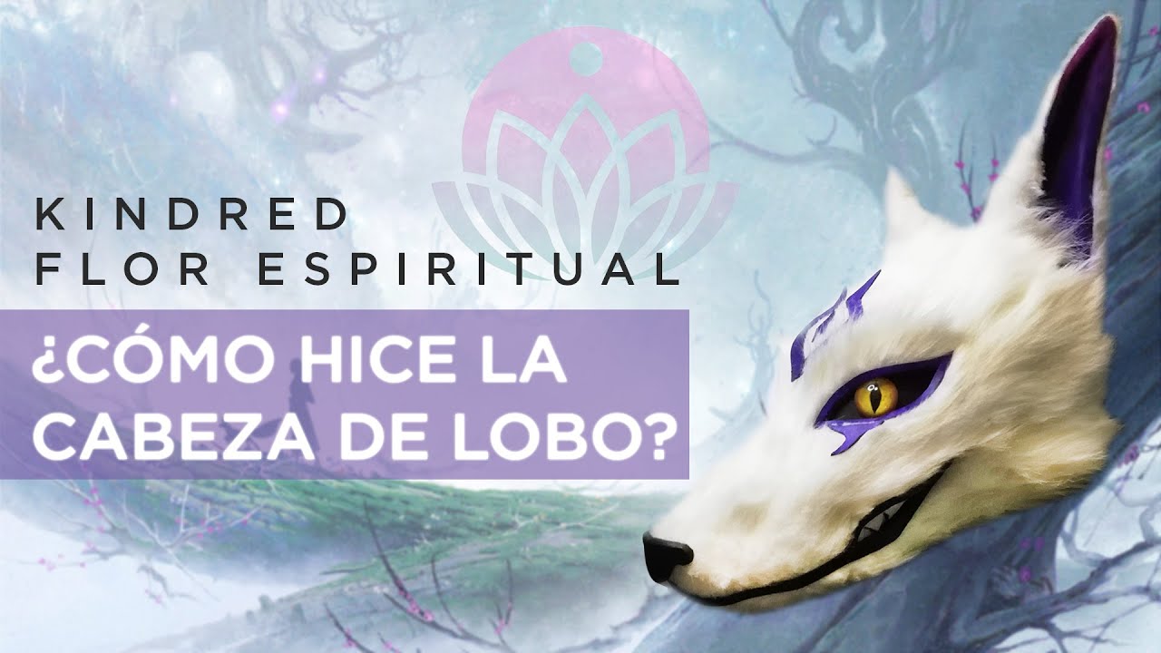 Cosplay Kindred Flor Espiritual | Cabeza de Lobo