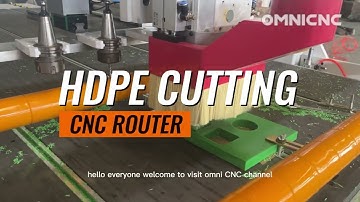 CNC HDPE Cutting: 9KW Spindle Parameters to Eliminate Melting (2cm Thickness, 8m/min Feed Rate)